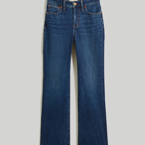 Madewell Curvy Kick Out Crop Jean Size 26 - Picture 3 of 6